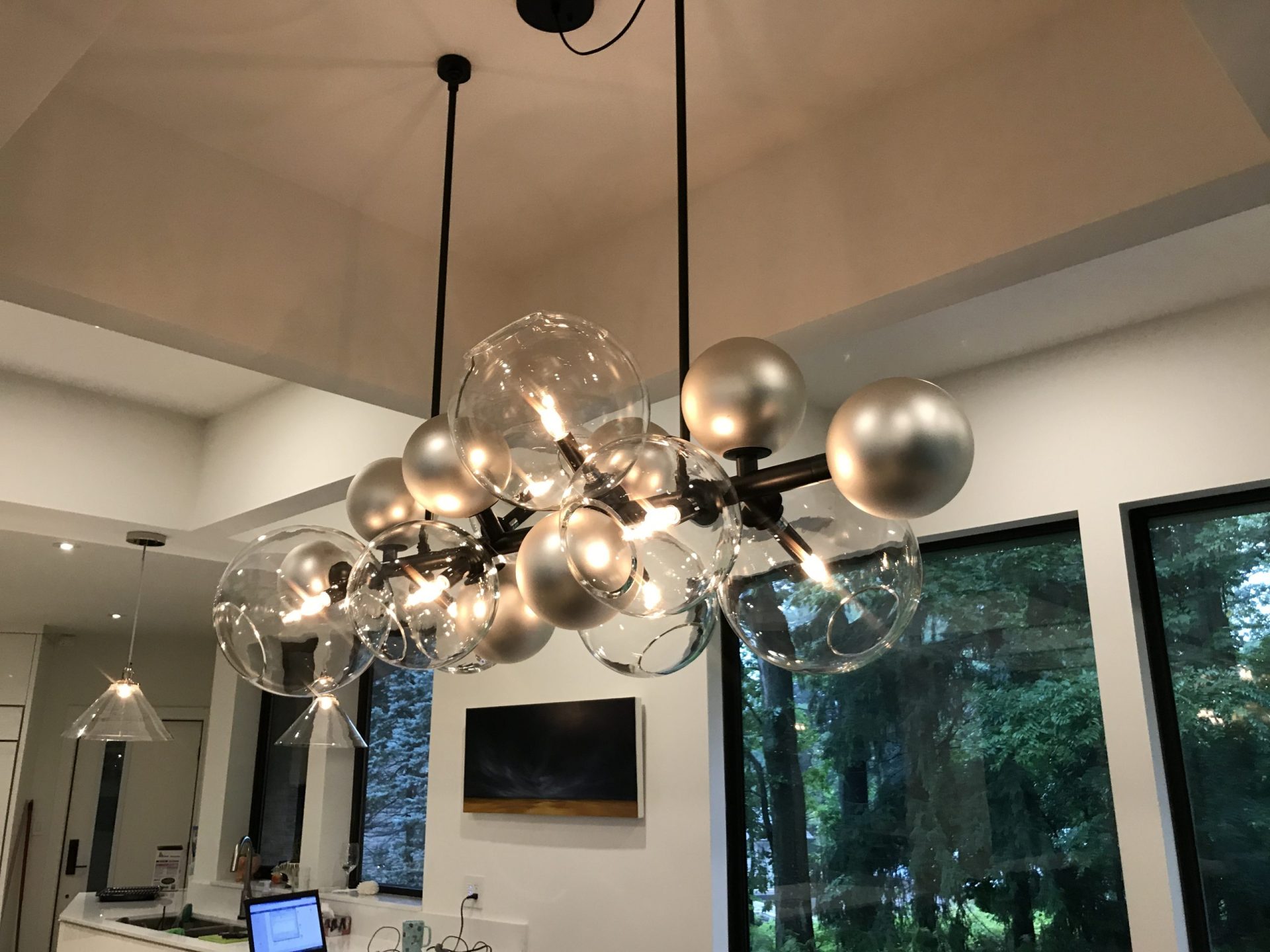 pearl chandelier